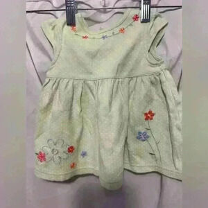 Adorable 100% cotton dress and matching bloomers EUC size 3m